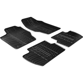 Rubbermatten passend voor Citroen C4 2005-2010 (T profiel 4-delig)