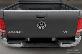 Aluminium Pickup Achterklep beschermlijst passend voor Volkswagen Amarok 2010- Zilver