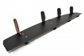 Maxton Design Achterdiffuser en achterzijsplitters Audi A6 S-Line Sedan / Avant C7 (uitlaat 2x1)