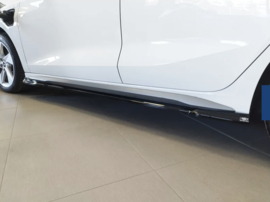 Motordrome Set sideskirts passend voor Audi A3 (8Y) Sportback & Sedan S-Line / S3 2020-2024 incl. Facelift 2024- (ABS Glanzend zwart)