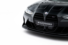 Maxton Design Frontsplitter V.4 CSL Look BMW M4 G82 / M3 G80 + BMW M3 Sedan / Touring G80 / G81 + BMW M4 G82 / G82 Facelift