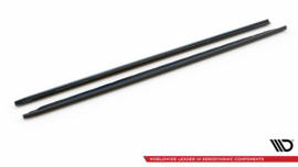 Maxton Design SIDESKIRTS DIFFUSERS AUDI A4 B9 FACELIFT Gloss Black