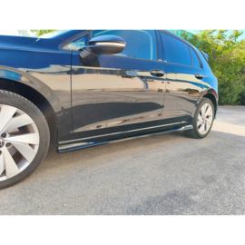 Motordrome Sideskirts passend voor Volkswagen Golf 8 Hatchback 2020- incl. Facelift (ABS)