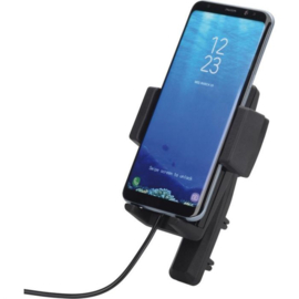 Universele Wireless Charging Smartphone-houder met 'Dual Vent' Luchtroostermontage 57-86mm