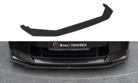 Maxton Design Street Pro Frontsplitter Nissan GTR R35 Facelift