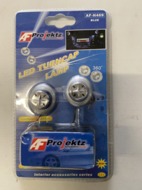 Led Turncap Lamp Blauw