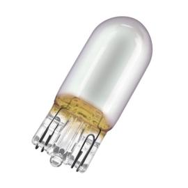Osram Diadem Chroom Halogeen lampen - T10 - 12V/5W - set à 2 stuks - Amber