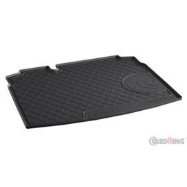 Gledring Rubbasol (Rubber) Kofferbakmat passend voor Volkswagen Golf V & VI HB 3/5-deurs 2003-2012 (met ruimtebesparend reservewiel)