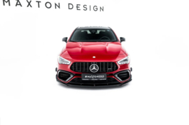 Maxton Design Frontsplitter V.3 Mercedes-AMG CLA 45 Aero C118 + AMG CLA 45 Aero C118 Facelift