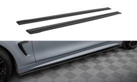 Maxton Design Street Pro Sideskirts Diffusers BMW 4 Coupé / Gran Coupé / Cabrio M-Pack F32 / F36 / F33