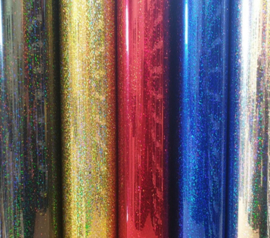 Glitterfolie (Keuze uit diverse kleuren)