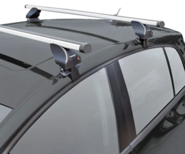 Dakdragerset Twinny Load Aluminium A19 semi pasvorm (voor auto's zonder dakreling)