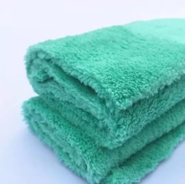 buffing green towel