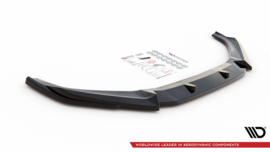 Maxton Design VOORSPLITTER V.3 AUDI S4 / A4 S-LINE B9 Gloss Black