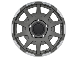 Sparco Dakar Wheels Flat Dark Graphite With Polished Lip