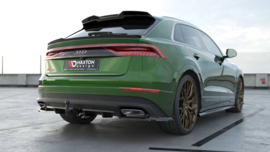 Maxton Design Achtersplitter (met verticale stangen) Audi Q8 Mk1 Facelift