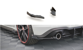 Maxton Design Street Pro Achterzijde Splitters + Flaps Volkswagen Golf GTI / GTE / R-Line Mk8