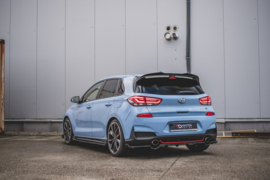 Maxton Design Achtersplitter (met verticale stangen) Hyundai I30 N Mk3 Hatchback