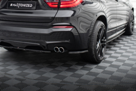 Maxton Design ACHTERZIJDE SPLITTERS voor BMW X4 M-PACK