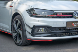 Maxton Design Voorbumpervleugels (Canards) Volkswagen Polo GTI Mk6