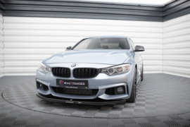 Maxton Design HYBRIDE FRONTSPLITTER voor BMW 4 Coupé / Gran Coupé / Cabrio M-Pack F32 / F36 / F33