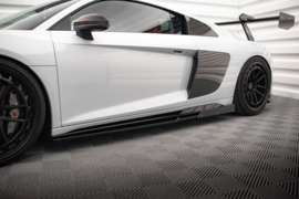 Maxton Design Zijskirts Diffusers V.2+ Flaps Audi R8 Mk2 Facelift
