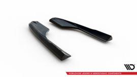 Maxton Design ACHTERZIJSPLITTERS V.2 AUDI RS3 SEDAN 8V FACELIFT Gloss Black