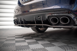 Maxton Design Achtersplitter (met verticale spijlen) Mercedes-AMG C 43 Sedan / Estate W205 / S205 Facelift