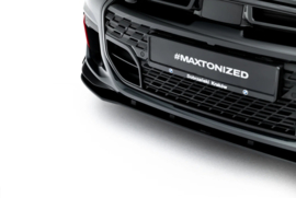 Maxton Design Street Pro Front Splitter + Flaps Mini Cooper John Cooper Works F66
