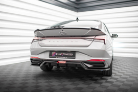 Maxton Design Achtersplitter (met verticale stangen) Hyundai Elantra Mk7