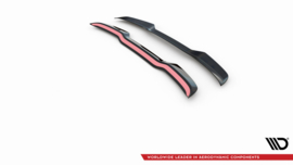 Maxton Design SPOILERKAP AUDI S3 / A3 S-LINE SPORTBACK 8V FACELIFT Gloss Black