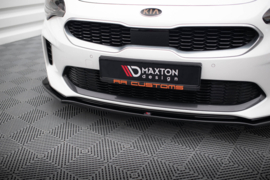 Maxton Design FRONTSPLITTER V.1 Kia Stinger GT / GT-Line / Standaard Mk1