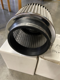 Air Filter 114mm Chroom
