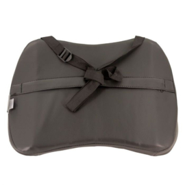 AutoStyle Comfortline Lordose zitkussen - Zwart - 36x26cm