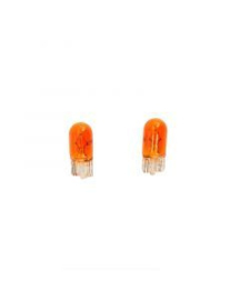 T-10 12V/5W Lampen 12V Amber (Coated), set à 2 stuks