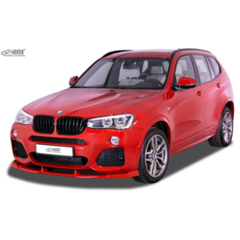 Voorspoiler Vario-X passend voor BMW X3 F25 M-Sport & M-Technic 2014-2017 (PU)