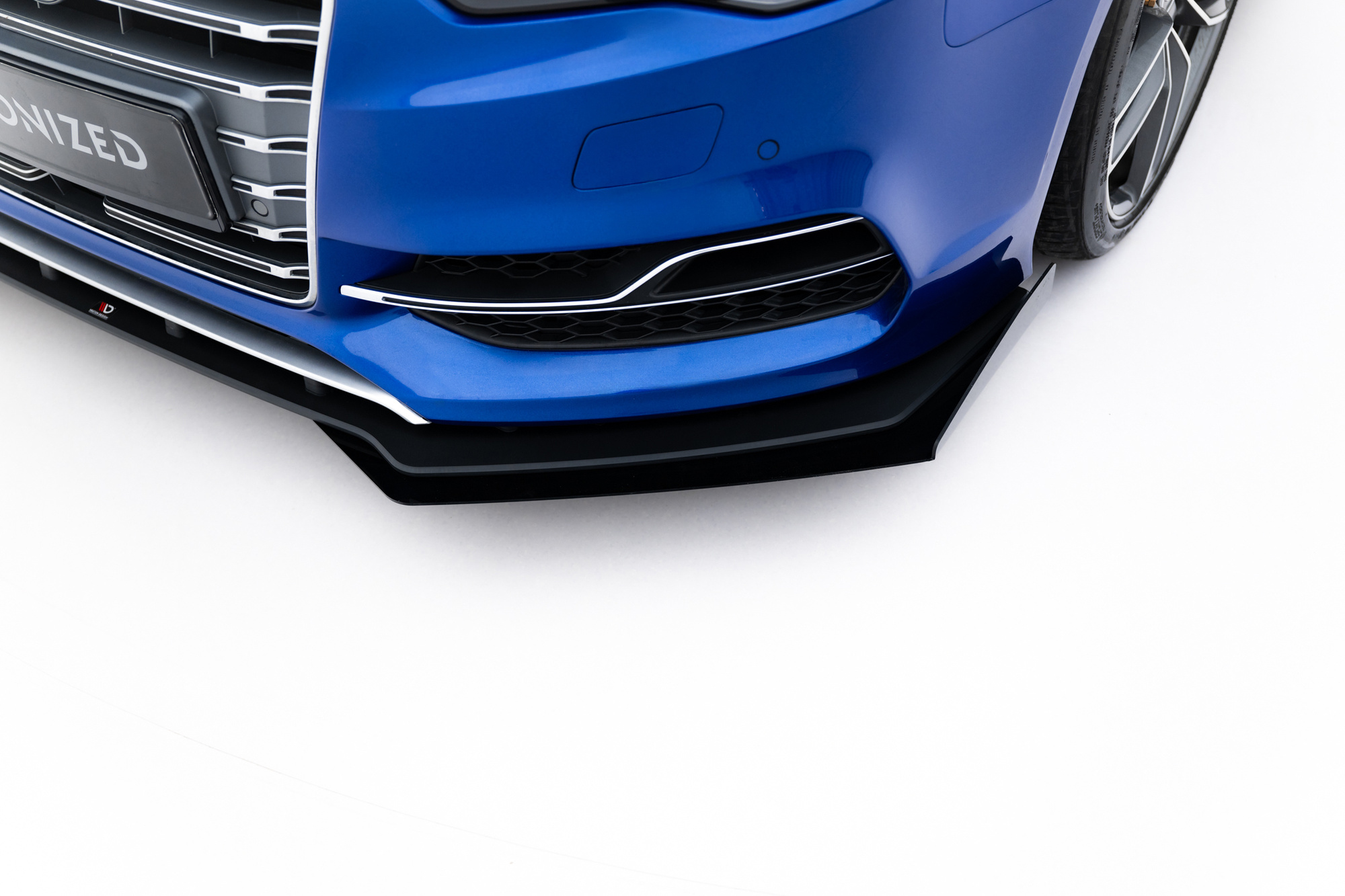 Maxton Design STREET PRO VOORSPLITTER + KLEPPEN AUDI S3 / A3 S-LINE SEDAN 8V