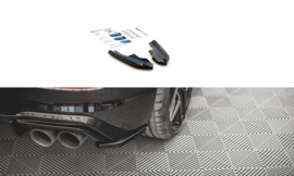Maxton Design Achterzijde splitters V.4 voor Volkswagen Golf R Mk8