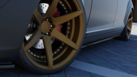 Maxton Design ZIJKANTEN DIFFUSERS MERCEDES S-KLASSE W221 LANG