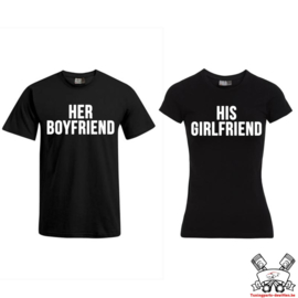 T-shirt Her Boyfriend & His Girlfriend