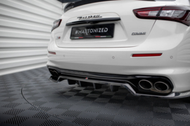 Maxton Design Achtersplitter (met verticale stangen) Maserati Ghibli Mk3 Facelift