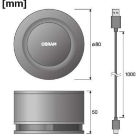 Osram 'Air Zing Mini' UV Luchtreiniger