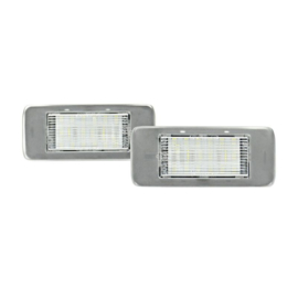 Set pasklare LED nummerplaat verlichting passend voor Opel Astra J Sportstourer & Zafira C