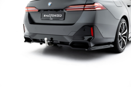 Maxton Design Achtersplitter (met verticale spijlen) V.1 BMW 5 / i5 M-Pack Sedan / Touring G60 / G61