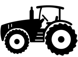 Tractor Muursticker