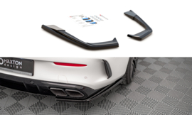 Maxton Design Achterzijde splitters Mercedes-AMG C 63AMG Coupé AMG Aero Pack C205 Facelift