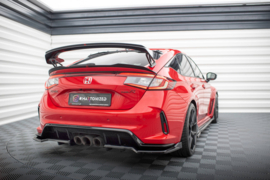 Maxton Design Achtersplitter (met verticale stangen) V.2 Honda Civic Type-R Mk 11