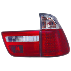 Set LED Achterlichten passend voor BMW X5 E53 2000-2002 - Rood/Helder