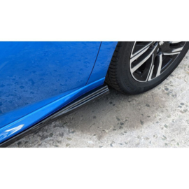 Set sideskirts passend voor Peugeot 208 II 2019- (ABS)