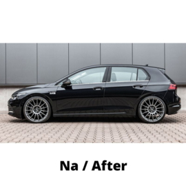 H&R RVS TwinTube Schroefset Versie 1 passend voor Volkswagen Golf VIII 2020- / Audi A3 (GY) 2020- VA-Last tot 1000kg - Multilink AA - Veerpoot 55mm - incl. Stilleggingssysteem